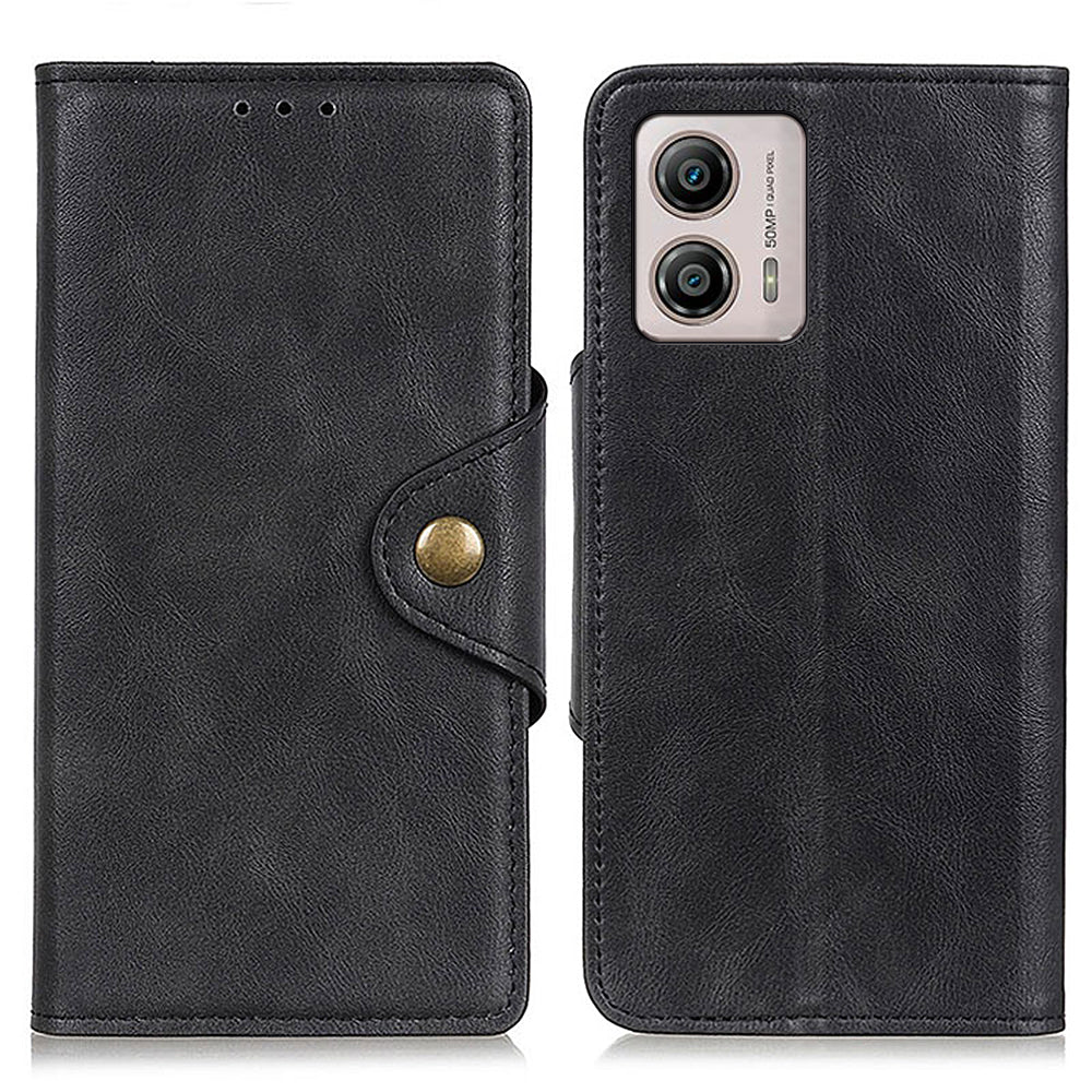 Leather Phone Case for Motorola Moto G53 5G G13 4G G23 4G Magnetic Brass Buckle Wallet Stand Phone Cover Leather Phone Case for Motorola Moto G53 5G G13 4G G23 4G Magnetic Brass Buckle Wallet Stand Phone Cover